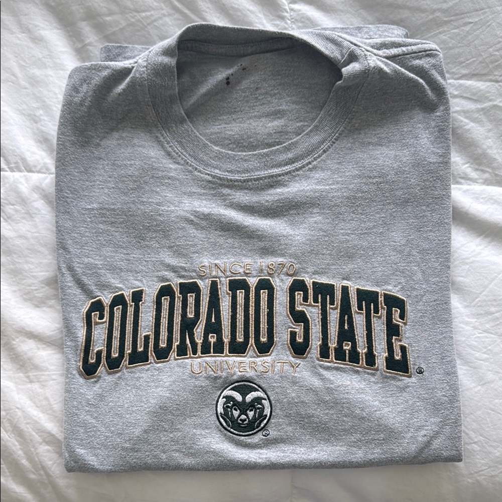 Vintage Colorado State University Gray T-Shirt